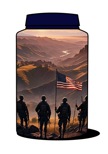 Veterans Cylinder Urn Wrap | Eturnal Wear